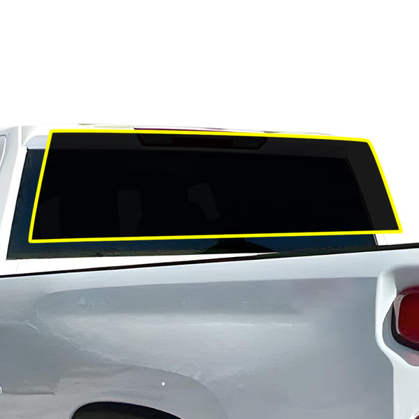 Precut Front Rear Windows Windshield Premium Nano-Ceramic Window Film Tint Kit For Chevy Silverado Crew Cab 2019-2024