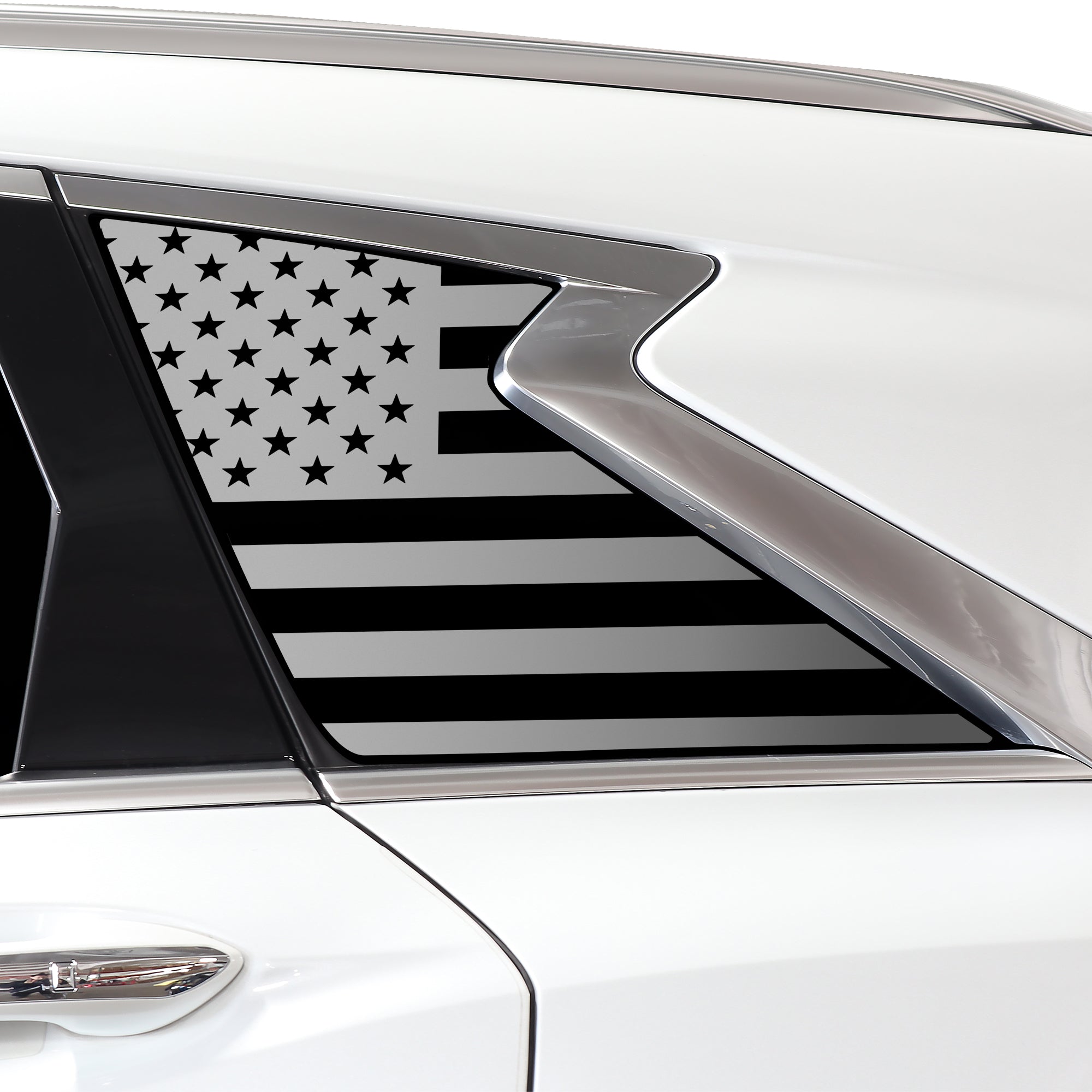 Quarter Window American Flag Vinyl Decal Stickers Fits Infiniti QX50 2 ...