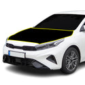 Fits KIA Forte 2019-2024 Precut Premium Gloss Black Carbon Fiber Hood Paint Protection Film PPF Decal Film Kit Coverage