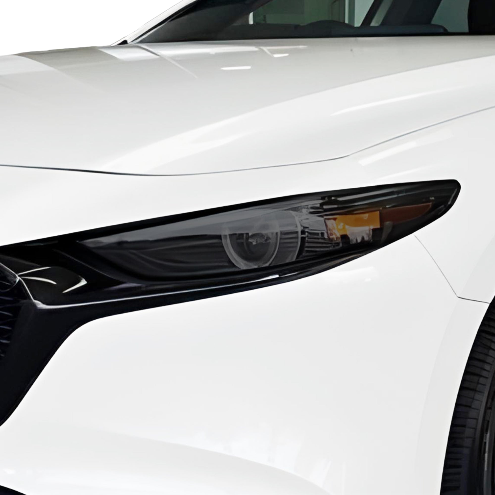 Full Headlight Taillight Precut Smoked PPF Tint Kit Film Overlay Fits Mazda 3 2019 - 2025 - Bogar Tech Designs