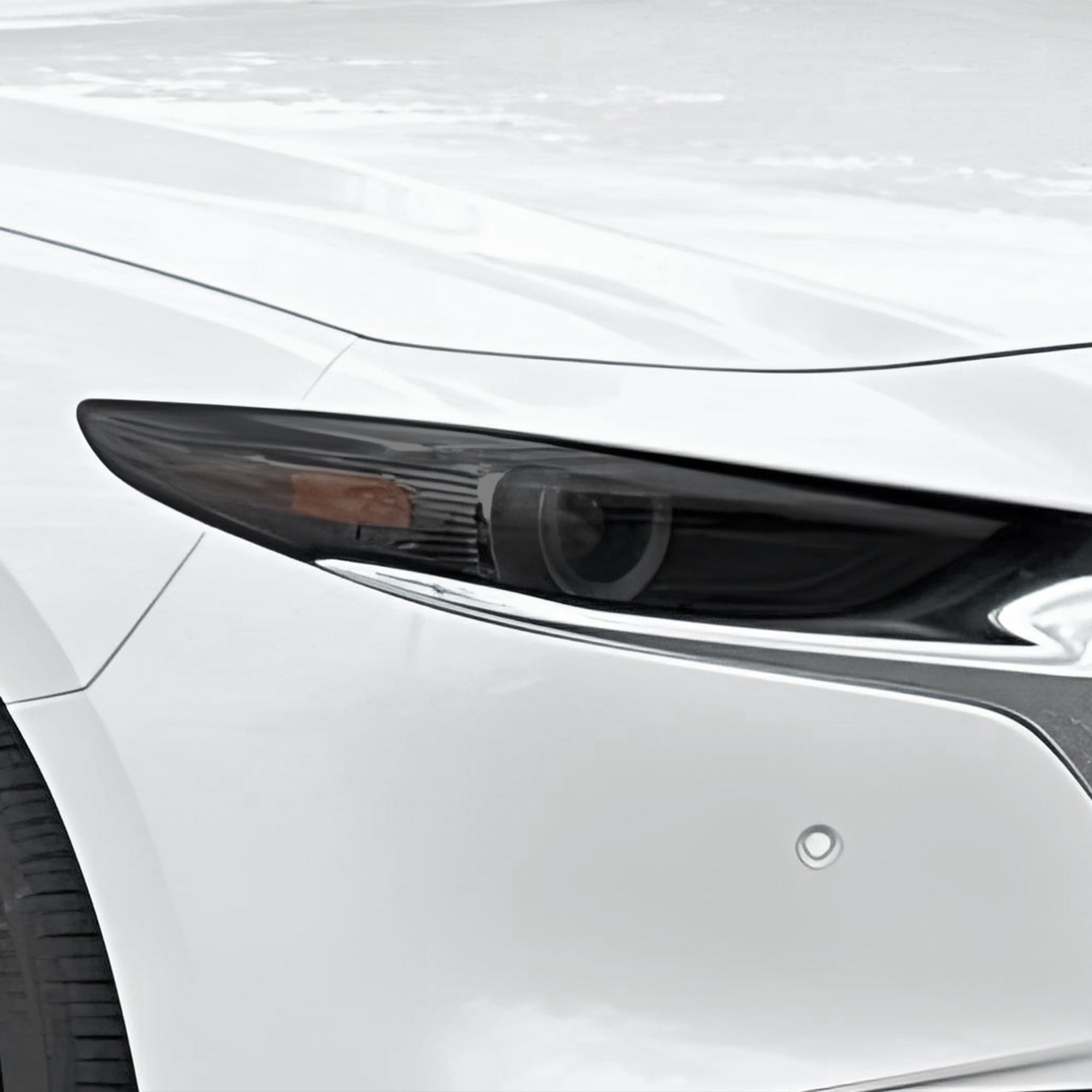 Full Headlight Taillight Precut Smoked PPF Tint Kit Film Overlay Fits Mazda 3 2019 - 2025 - Bogar Tech Designs