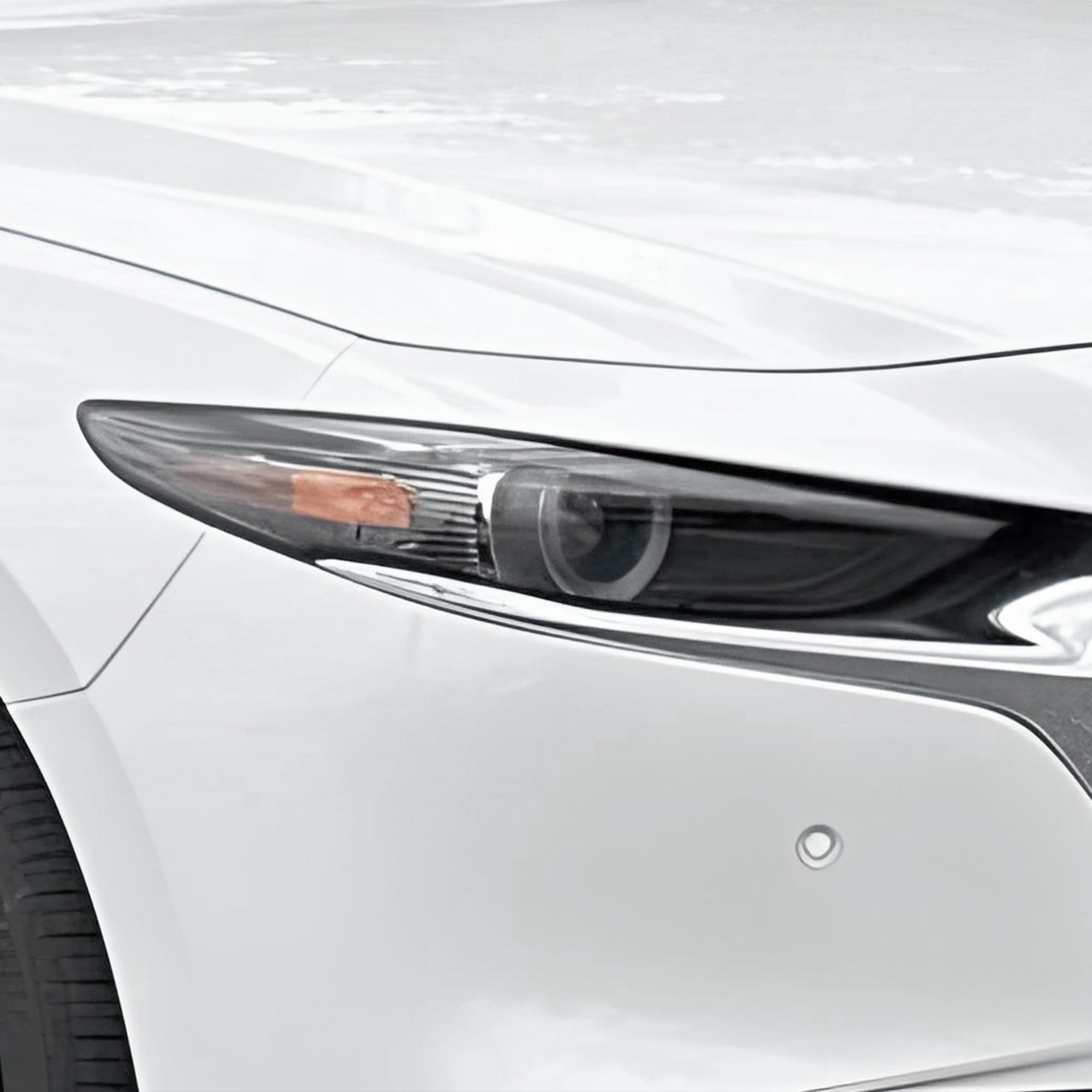Full Headlight Taillight Precut Smoked PPF Tint Kit Film Overlay Fits Mazda 3 2019 - 2025 - Bogar Tech Designs