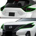 Full Headlight Taillight Precut Smoked PPF Tint Kit Film Overlay Fits Nissan Murano 2015-2024