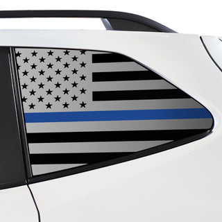 Buy thin-blue-line Quarter Window American Flag Vinyl Decal Stickers Fits Subaru Forester 2019-2024