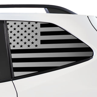 Quarter Window American Flag Vinyl Decal Stickers Fits Subaru Forester 2019-2024