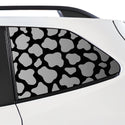 Animal Leopard Cheetah Cow Quarter Window Vinyl Decal Stickers Fits Subaru Forester 2019-2024