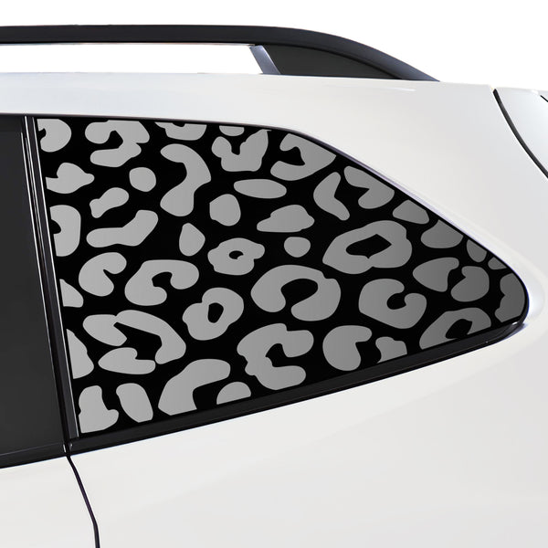 Animal Leopard Cheetah Cow Quarter Window Vinyl Decal Stickers Fits Subaru Forester 2019-2025