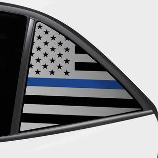 Quarter Window American Flag Vinyl Decal Stickers Fits Toyota Corolla Hatchback 2019 - 2025 - Bogar Tech Designs