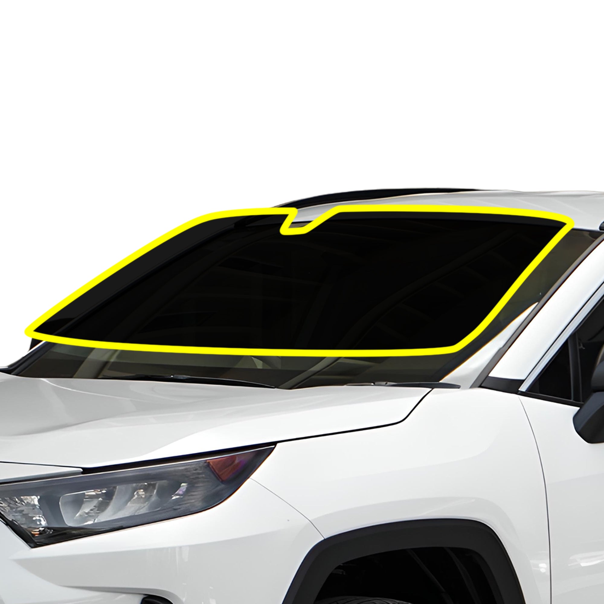 Precut Front Rear Windows Windshield Premium Nano - Ceramic Window Film Tint Kit For Toyota Rav4 2019 - 2024 - Bogar Tech Designs