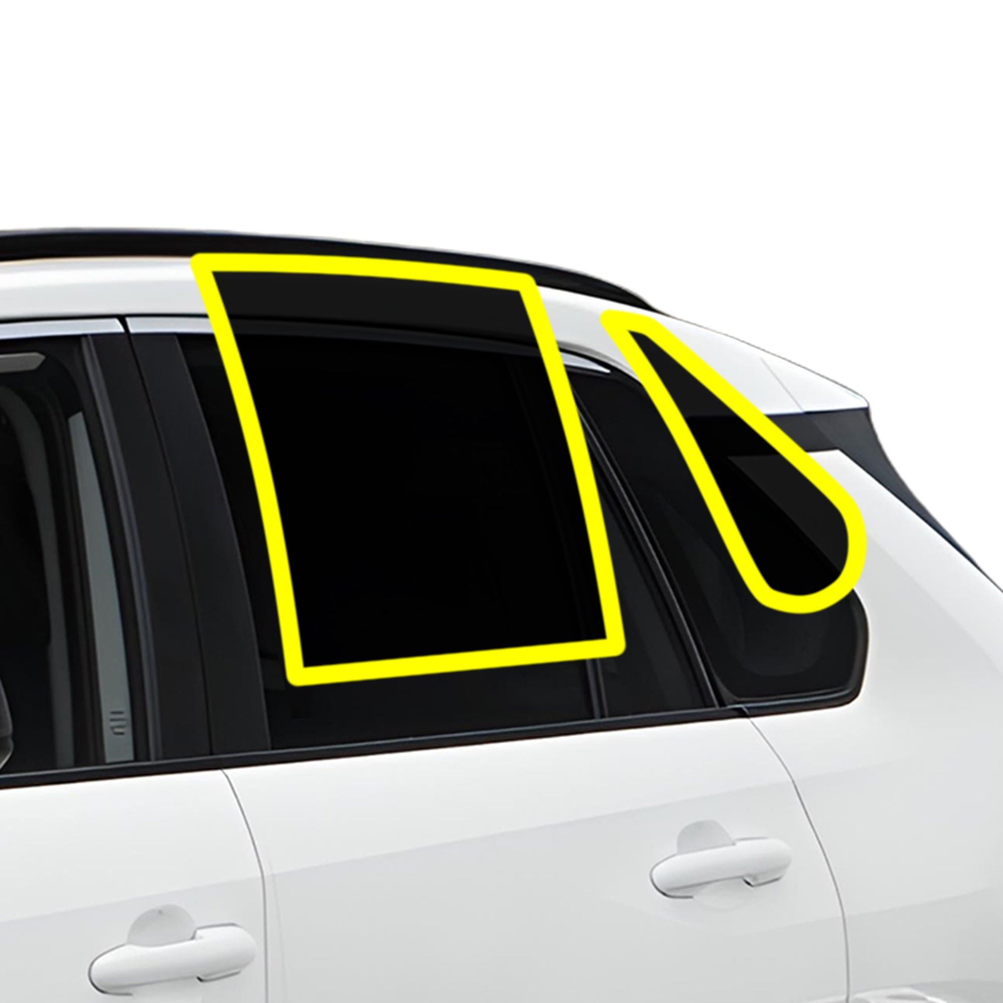 Precut Front Rear Windows Windshield Premium Nano - Ceramic Window Film Tint Kit For Toyota Rav4 2019 - 2024 - Bogar Tech Designs