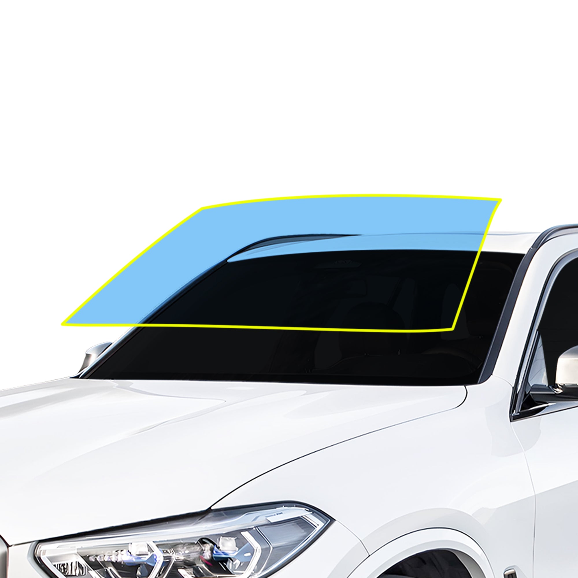 For BMW X5 2019 - 2025 Precut Front Rear Windshield Premium Protection Self Healing Film Kit - Bogar Tech Designs