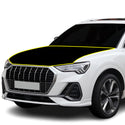 Fits Audi Q3 2019+ Precut Premium Gloss Black Carbon Fiber Hood Paint Protection Film PPF Decal Film Kit Cover