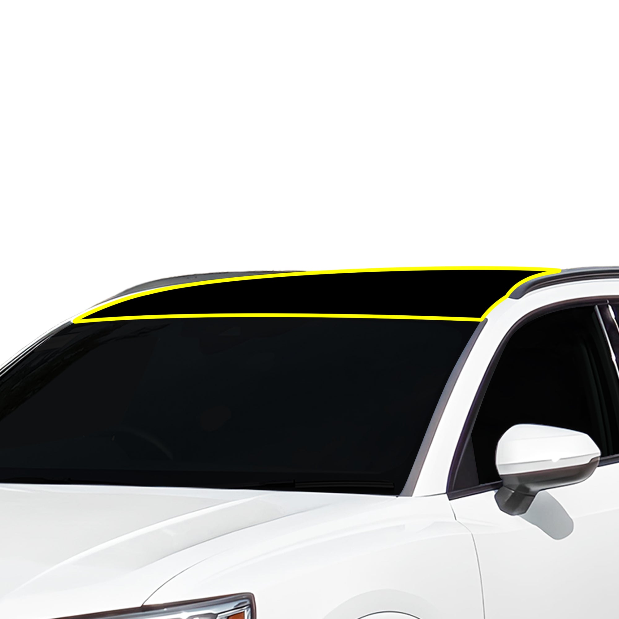 Fits Audi Q3 2019+ Precut Premium Gloss Black Carbon Fiber Roof Paint Protection Film PPF Decal Film Kit Cover - Bogar Tech Designs