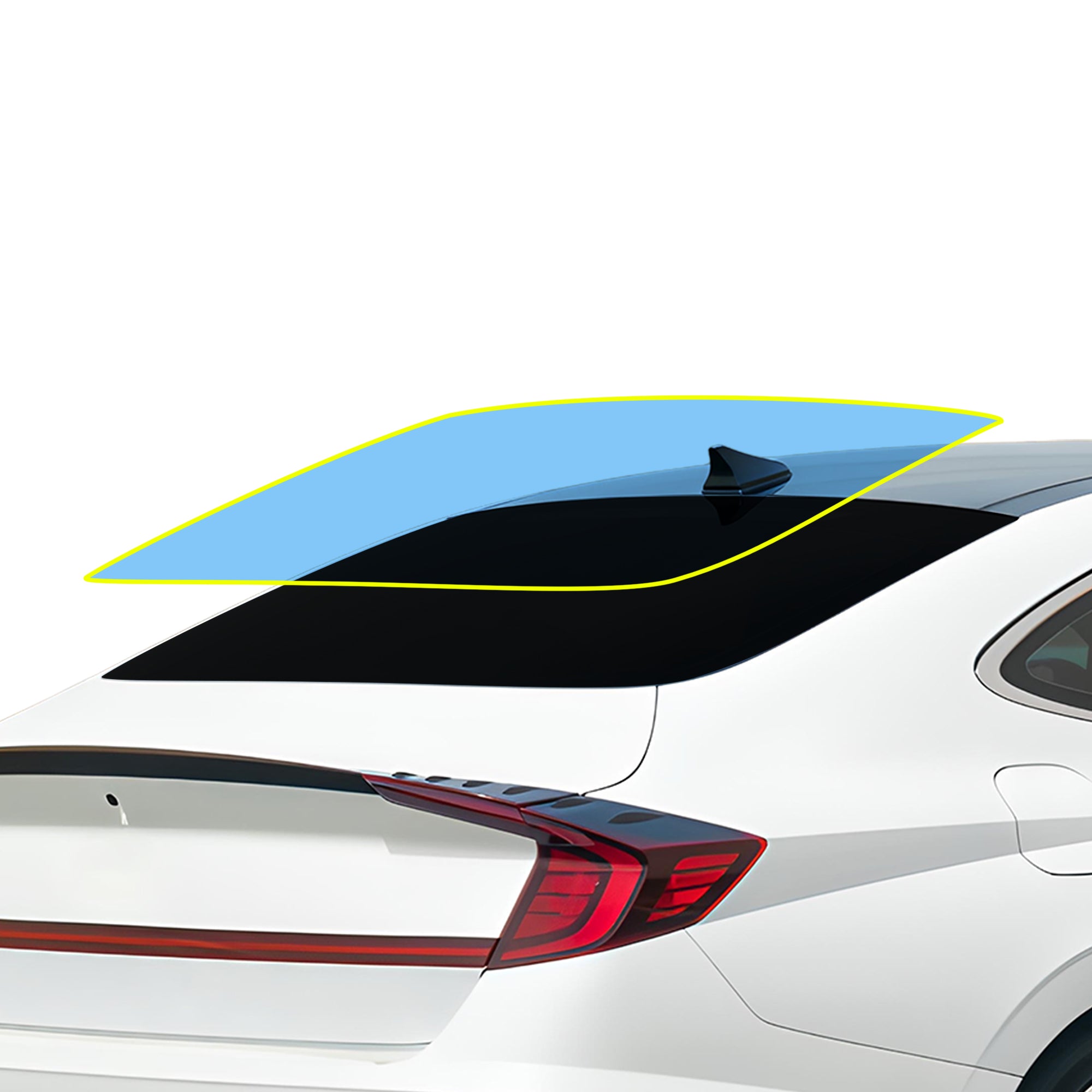 For Hyundai Sonata 2020 - 2024 Precut Front Rear Windshield Premium Protection Self Healing Film Kit - Bogar Tech Designs