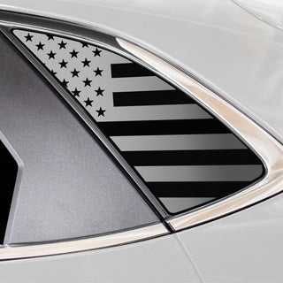 Quarter Window American Flag Vinyl Decal Stickers Fits Mazda Cx-30 2020-2024