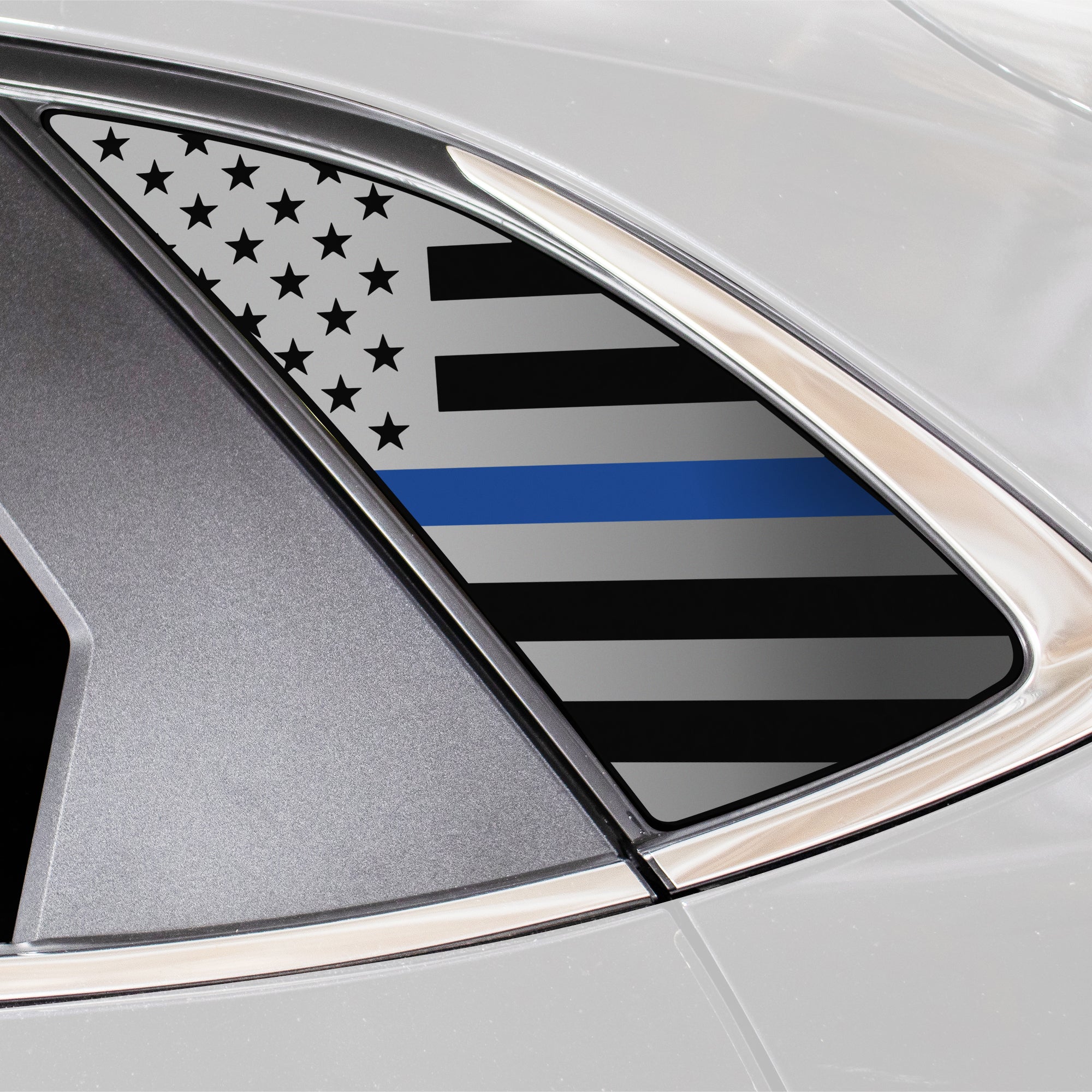 Quarter Window American Flag Vinyl Decal Stickers Fits Mazda Cx - 30 2020 - 2025 - Bogar Tech Designs