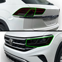 Full Headlight Taillight Precut Smoked PPF Tint Kit Overlay Film Fits Volkswagen Atlas Cross Sport 2020-2023