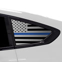 Quarter Window American Flag Vinyl Decal Stickers Fits BMW X6 2020-2024