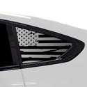 Quarter Window American Flag Vinyl Decal Stickers Fits BMW X6 2020-2024