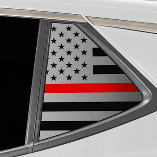 Buy thin-red-line Quarter Window American Flag Vinyl Decal Stickers Fits Buick Encore GX 2020-2024