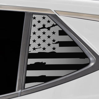 Quarter Window American Flag Vinyl Decal Stickers Fits Buick Encore GX 2020-2024