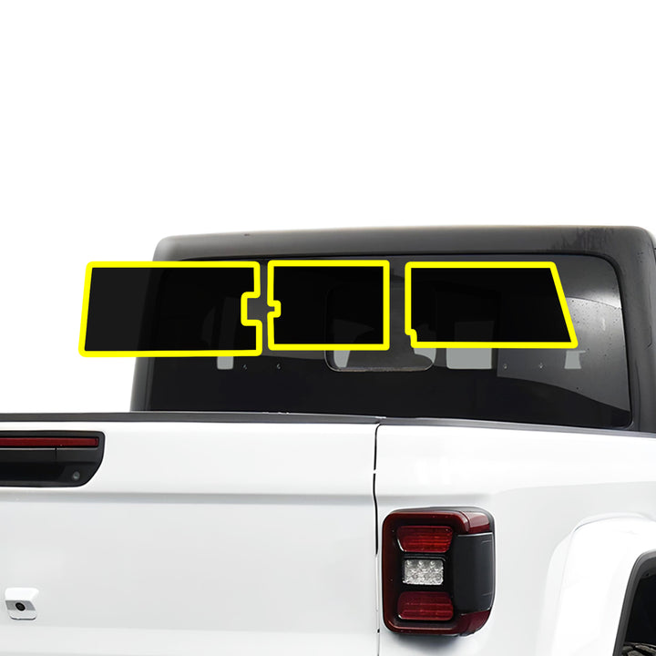 For Jeep Gladiator 2020+ Premium Nano Ceramic Precut Window Tint Film Kit Front Rear Windows Windshield - Bogar Tech Designs