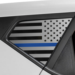 Buy thin-blue-line Quarter Window American Flag Vinyl Decal Stickers Fits Kia Soul 2020-2024