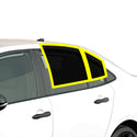 Precut Front Rear Windows Windshield Premium Nano-Ceramic Window Film Tint Kit For Toyota Corolla Sedan 2020-2024