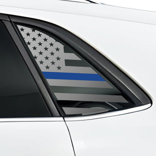 Buy thin-blue-line Quarter Window American Flag Vinyl Decal Stickers Fits Volkswagen Atlas Cross Sport 2020 - 2024