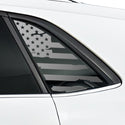 Quarter Window American Flag Vinyl Decal Stickers Fits Volkswagen Atlas Cross Sport 2020 - 2024