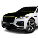 Fits Jaguar F-Pace 2017-2020 Precut Premium Gloss Black Carbon Fiber Hood Paint Protection Film PPF Decal Film Kit Cover