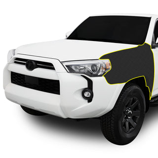 Fits Toyota 4Runner 2014-2024 Precut Premium Gloss Black Carbon Fiber Fender Paint Protection Film PPF Decal Film Kit