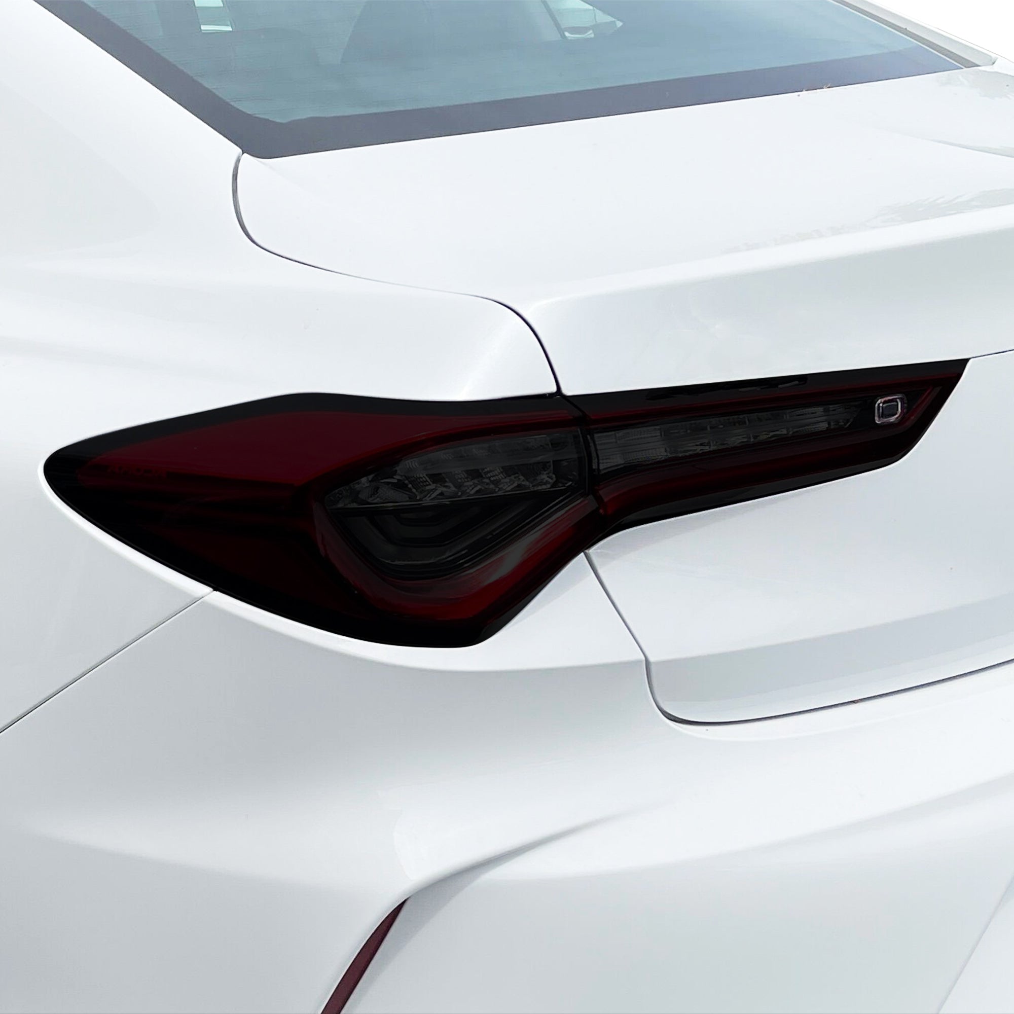 Fits Acura TLX 2021 - 2025 Full Headlight Taillight Precut Smoked PPF Tint Kit Overlay Film - Bogar Tech Designs