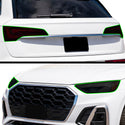 Full Headlight Taillight Precut Smoked PPF Tint Kit Overlay Film Fits Audi Q5