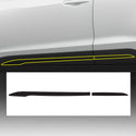 Vinyl Chrome Delete Grille Side Blackout Decal Stickers Overlay Film Fits Nissan Kicks 2021-2024