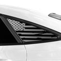 Quarter Window American Flag Vinyl Decal Stickers Fits Mercedes Benz GLE Coupe 2021-2024