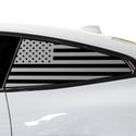 Quarter Window American Flag Vinyl Decal Stickers Fits BMW 4 Series 2021-2024