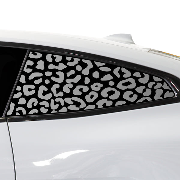 Animal Leopard Cheetah Cow Window Vinyl Decal Stickers Fits BMW 4 Series 2021-2024