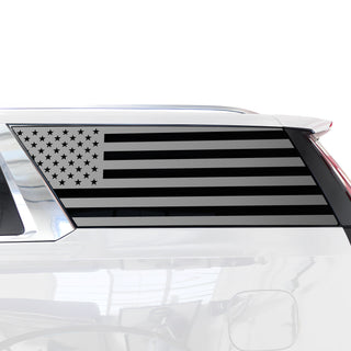 Quarter Window American Flag Vinyl Decal Stickers Fits Cadillac Escalade ESV 2021-2024