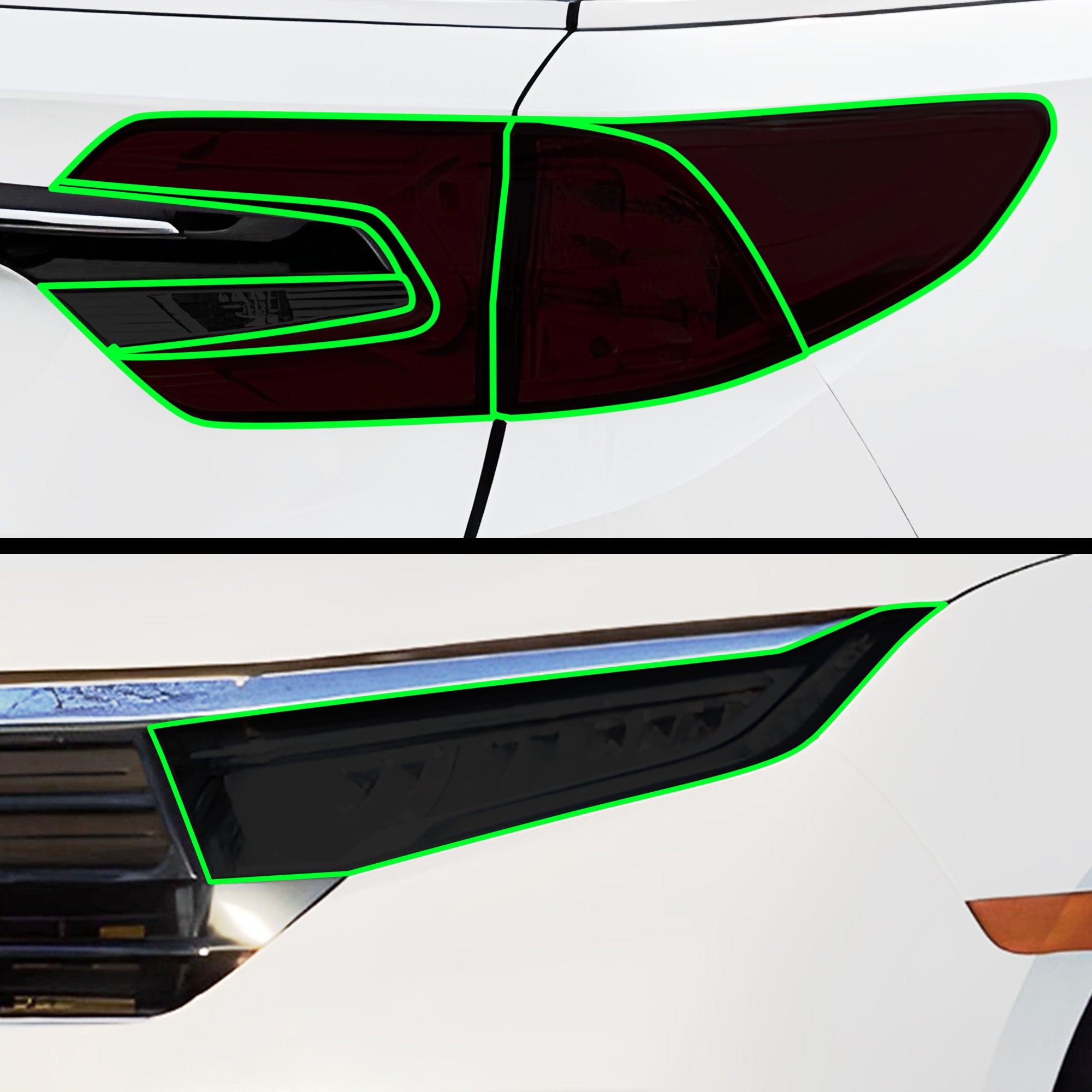 Full Headlight Taillight Precut Smoked PPF Tint Kit Film Overlay Fits Honda Odyssey 2021 - 2025 - Bogar Tech Designs