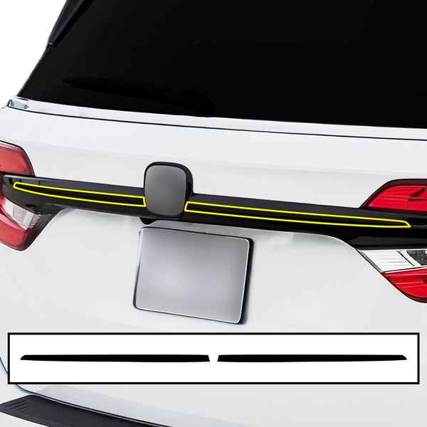 Vinyl Chrome Delete Front Grille Side Window Trim Blackout Decal Stickers Overlay Film Fits Honda Odyssey