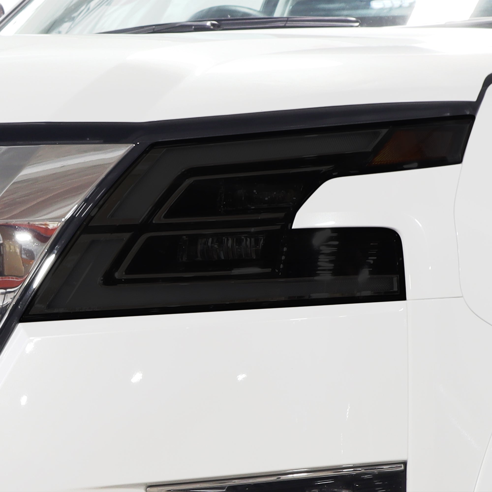Full Headlight Taillight Precut Smoked PPF Tint Kit Film Overlay Fits Nissan Armada 2021 - 2024 - Bogar Tech Designs