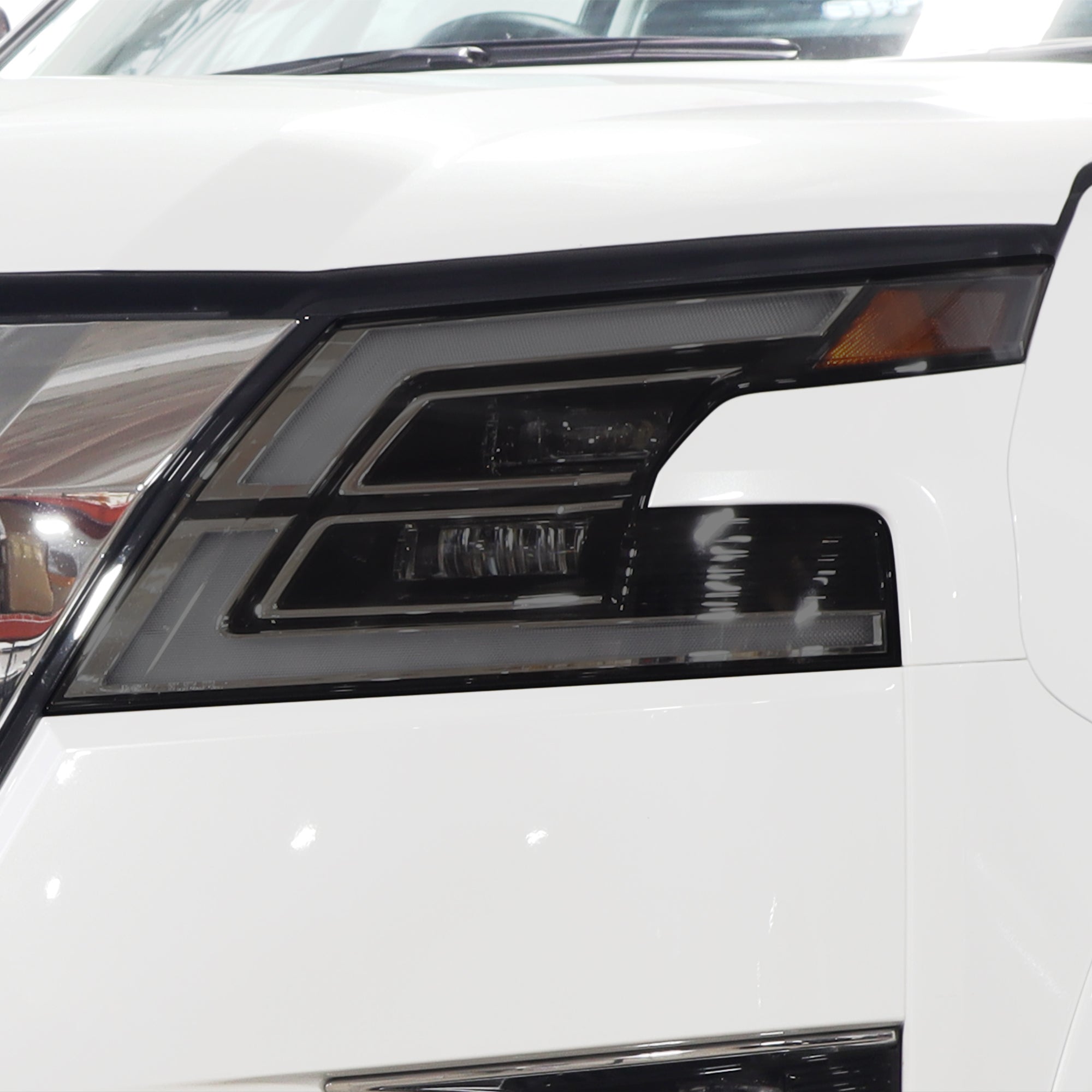 Full Headlight Taillight Precut Smoked PPF Tint Kit Film Overlay Fits Nissan Armada 2021 - 2024 - Bogar Tech Designs
