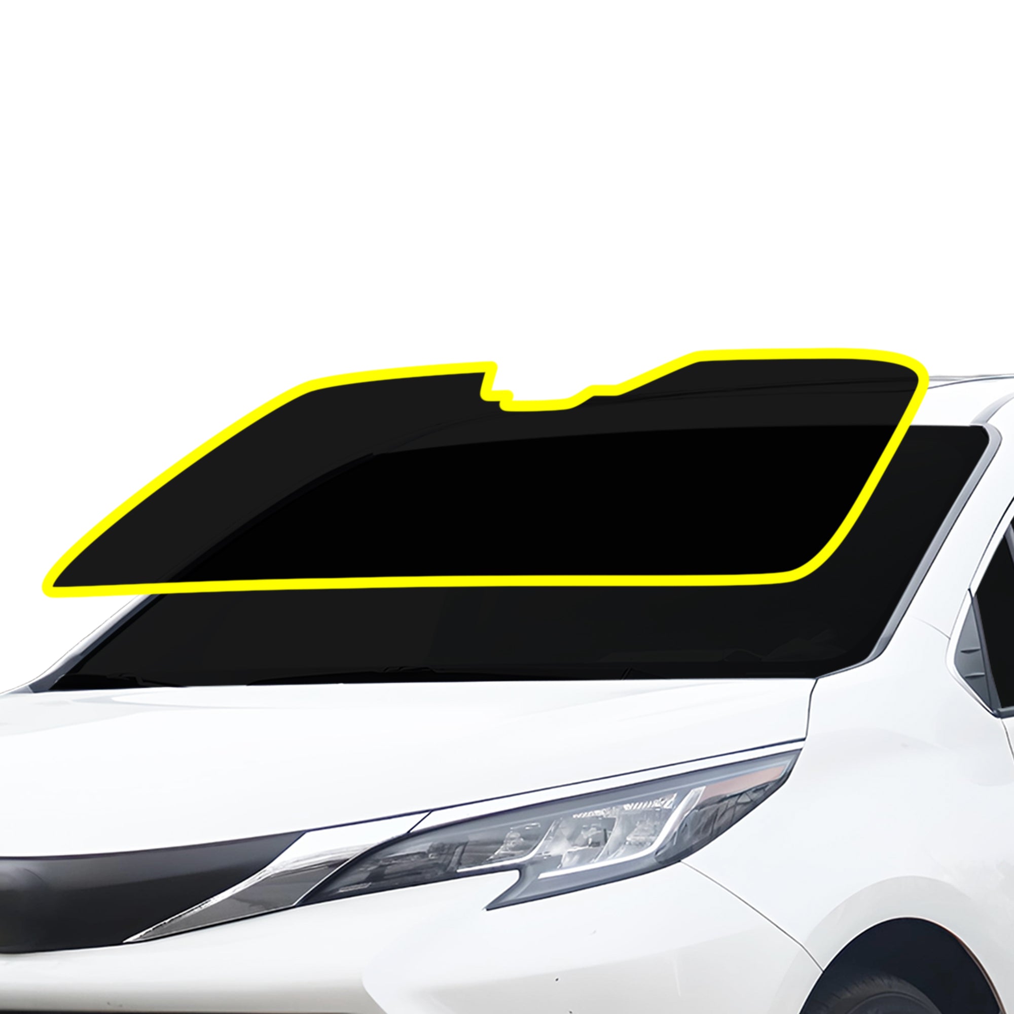 Precut Front Rear Windows Windshield Premium Nano Ceramic Window Film Tint Kit For Toyota Sienna 2021+ - Bogar Tech Designs