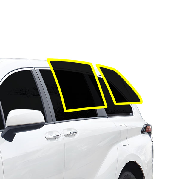 Precut Front Rear Windows Windshield Premium Nano Ceramic Window Film Tint Kit For Toyota Sienna 2021+