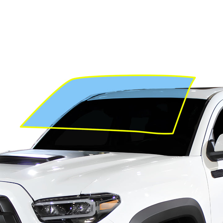 For Toyota Tacoma 2016 - 2023 Precut Front Rear Windshield Premium Protection Self Healing Film Kit - Bogar Tech Designs