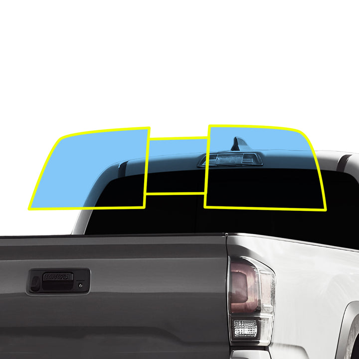 For Toyota Tacoma 2016 - 2023 Precut Front Rear Windshield Premium Protection Self Healing Film Kit - Bogar Tech Designs