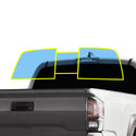 For Toyota Tacoma 2016-2023 Precut Front Rear Windshield Premium Protection Self Healing Film Kit