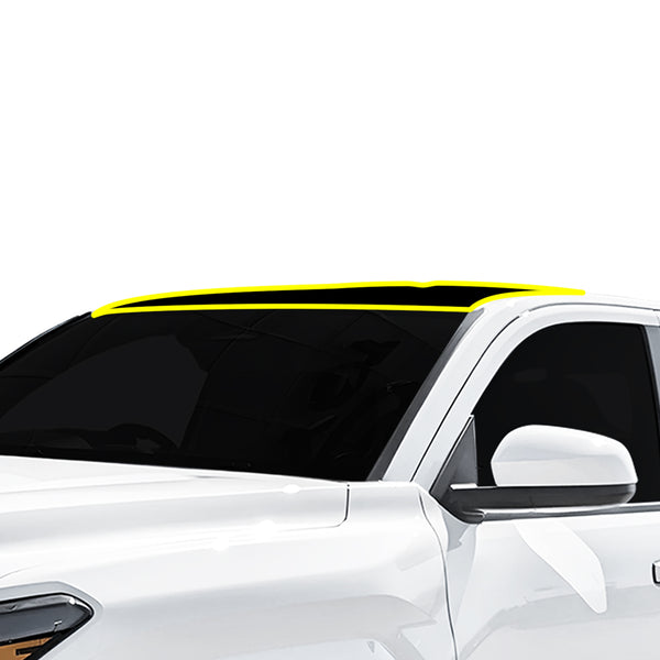 Fits Toyota Tacoma 2016-2023 Precut Premium Gloss Black Carbon Fiber Roof Paint Protection Film PPF Decal Film Kit Cover