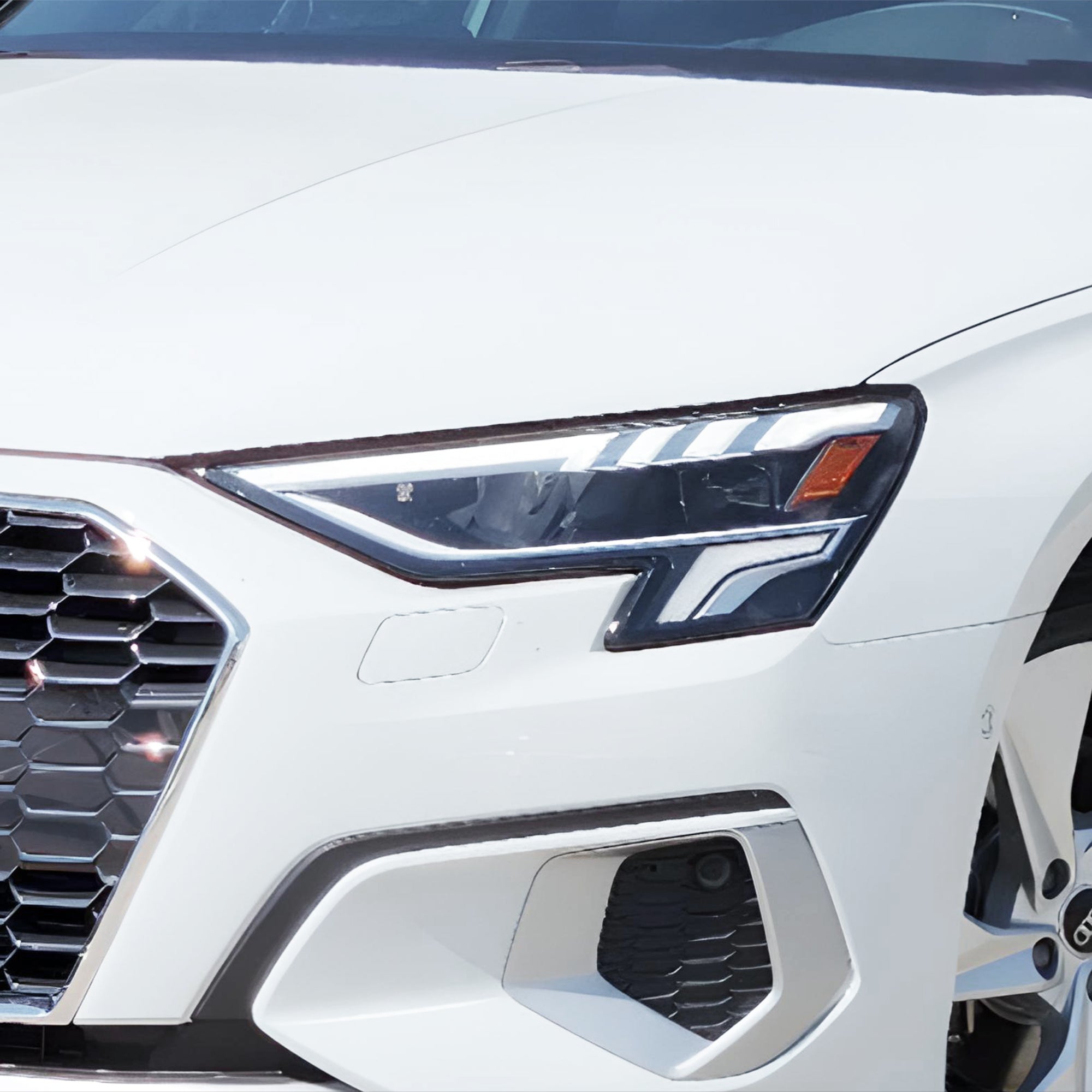 Full Headlight Taillight Precut Smoked PPF Tint Kit Film Overlay Fits Audi A3 R3 RS3 2022 - 2025 - Bogar Tech Designs